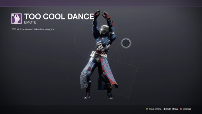 too cool to dance emote
