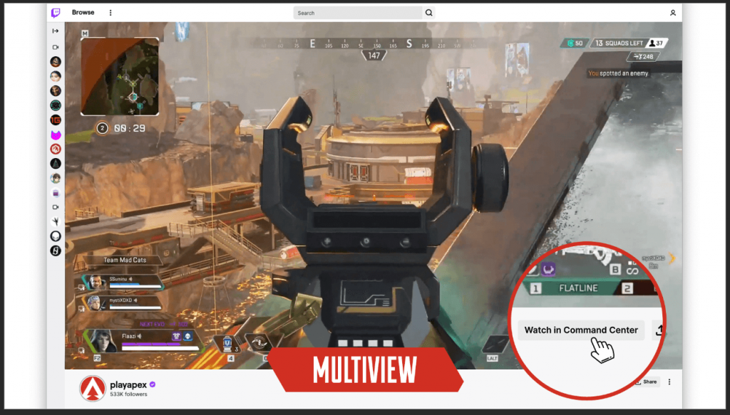 Comment activer Multiview pour ALGS Split 1 2022 : Amérique du Nord sur Twitch