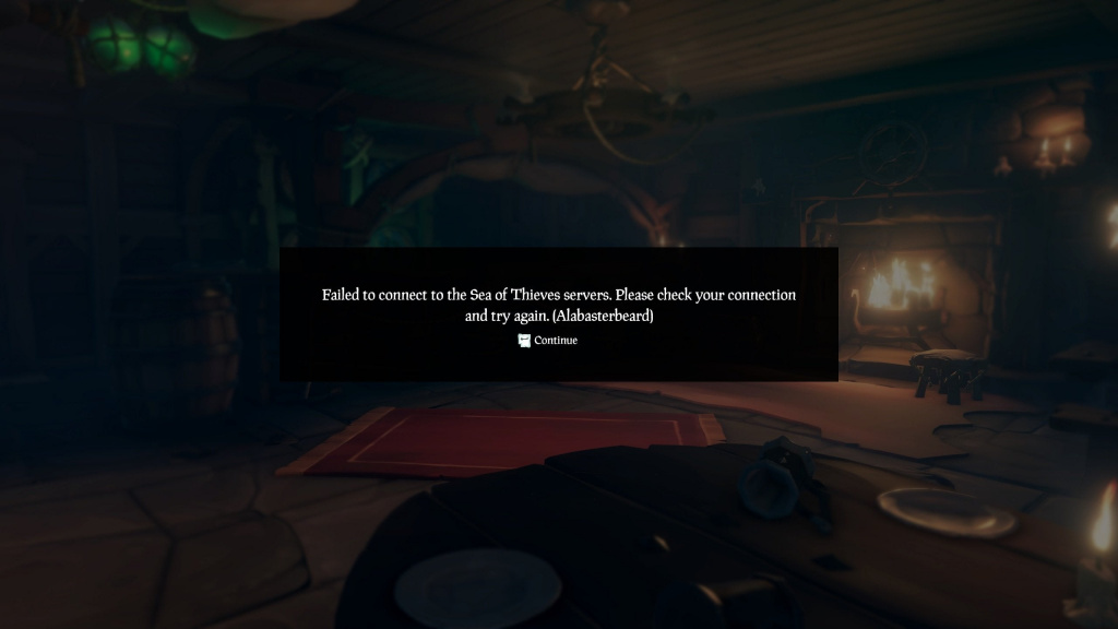 Erreur Sea of ​​Thieves AlabasterBeard Comment réparer la vérification de l'état des services Xbox Live