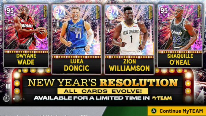 NBA 2K22 New Year’s Resolutions Pack Market