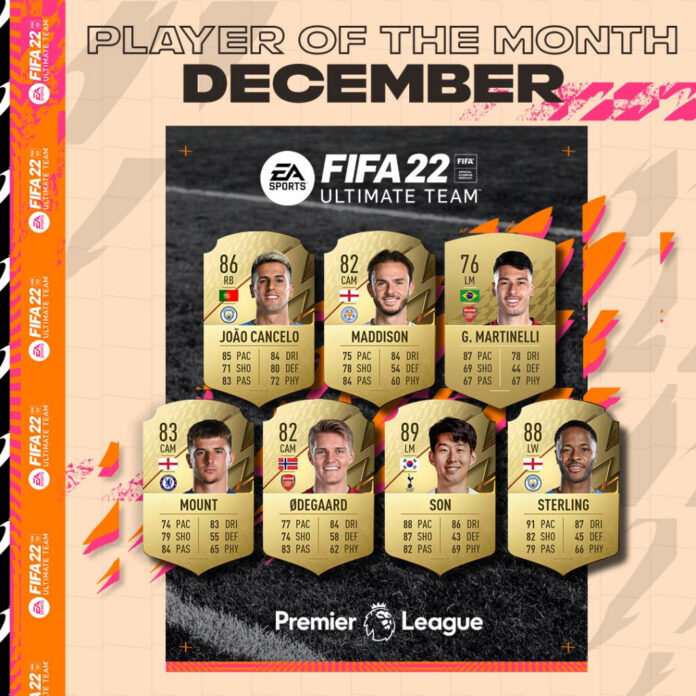 FIFA 22 Premier League POTM December SBC