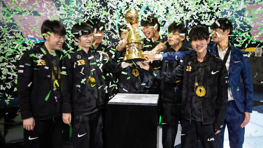 Champions du MSI 2021 RNG