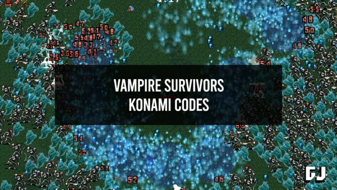 Vampire Survivors Konami Code