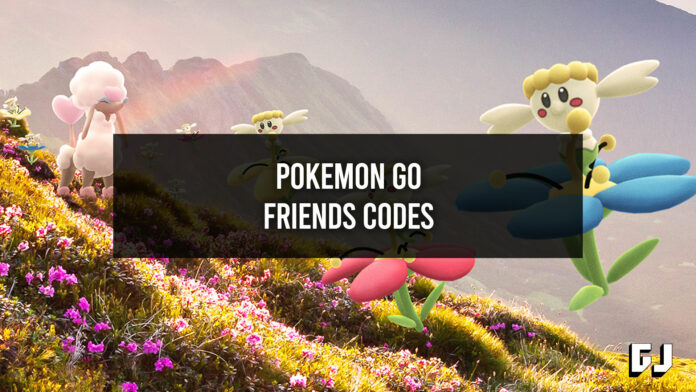 Pokemon GO Friends Codes