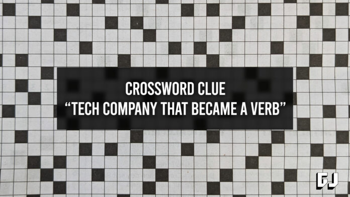 crossword-clue-entreprise-de-technologie-qui-est-devenue-un-verbe
