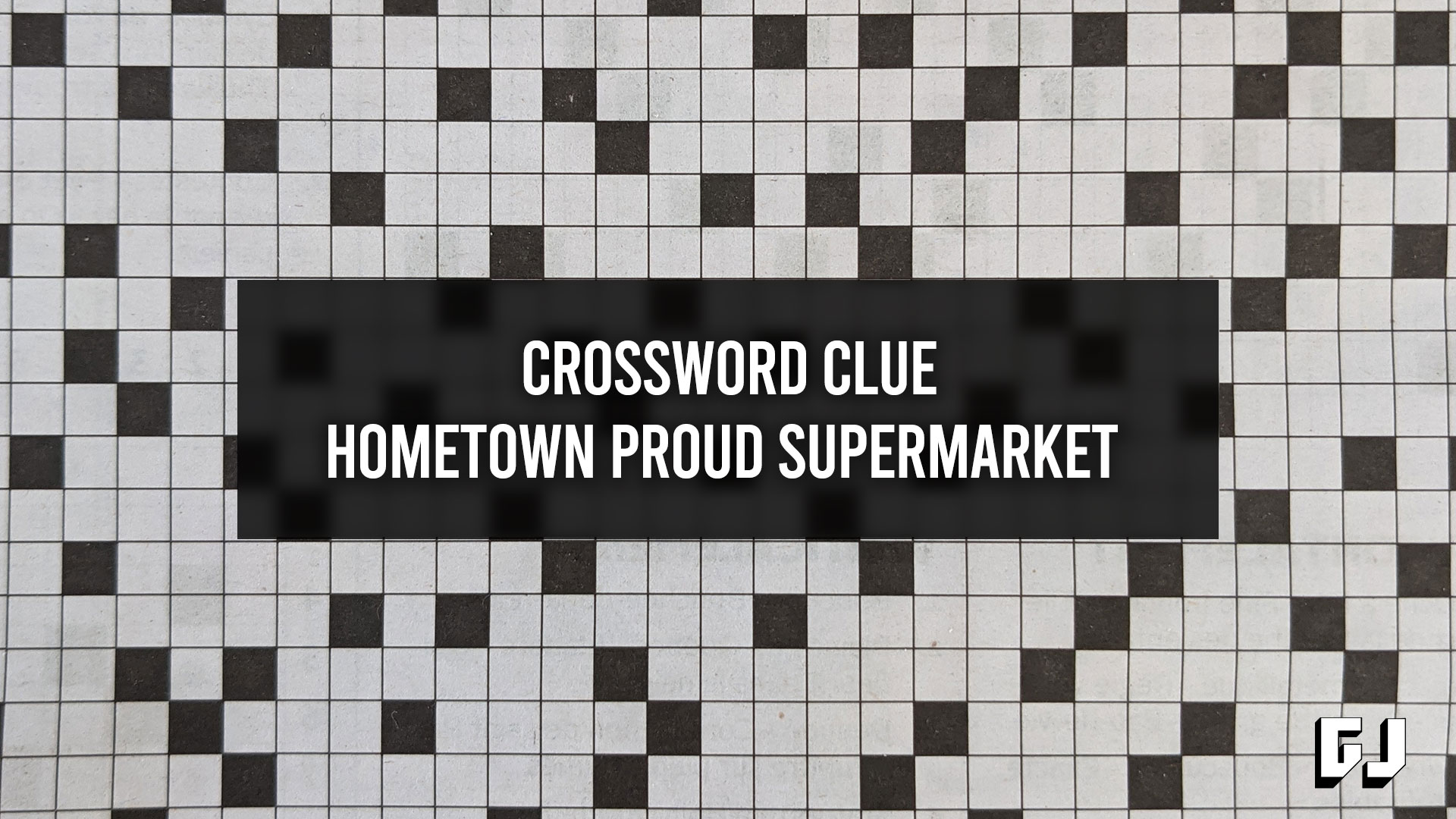 Hometown Proud Supermarket Indice De Mots Crois s
