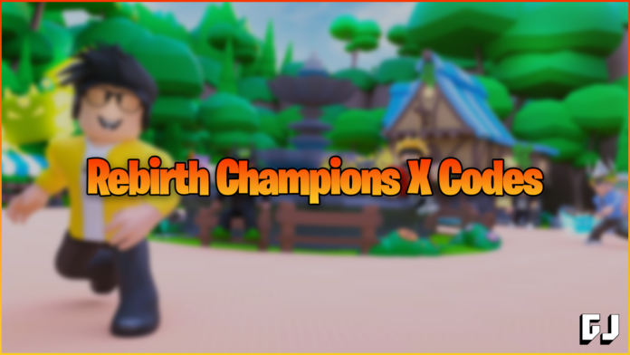 Rebirth Champions X Codes
