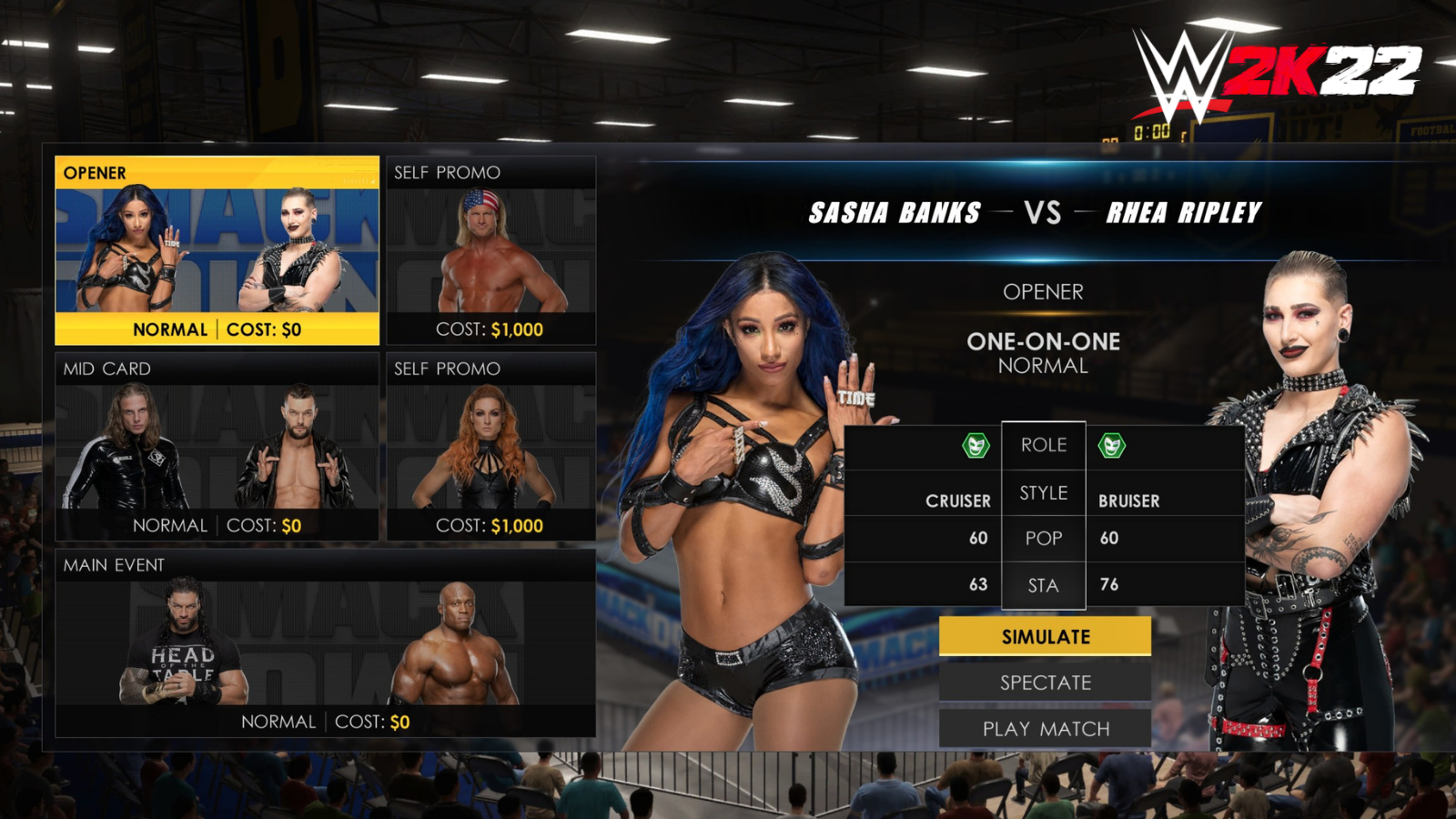Revue WWE 2K22 - Capture d'écran 3