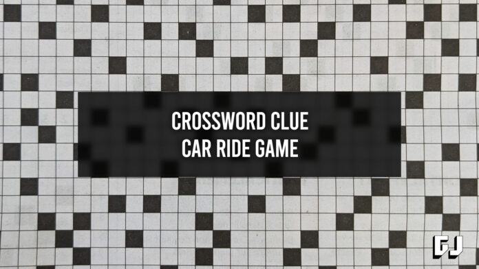 Car Ride Game Indice De Mots Crois s