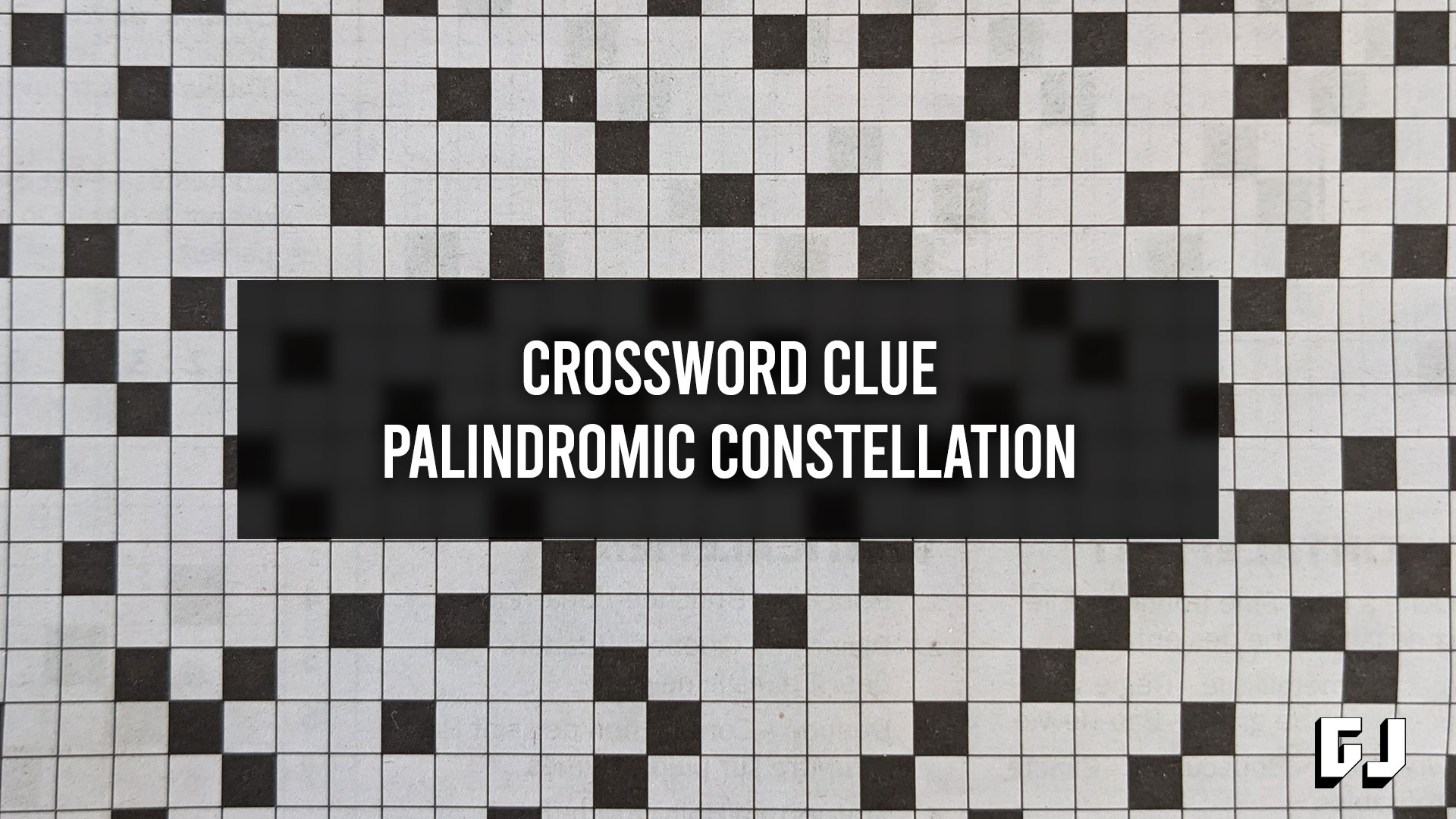 Palindromic Constellation - Crossword Clue - Gamingsym