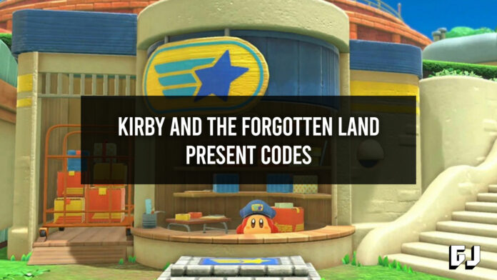 Kirby and the Forgotten Land Present Codes