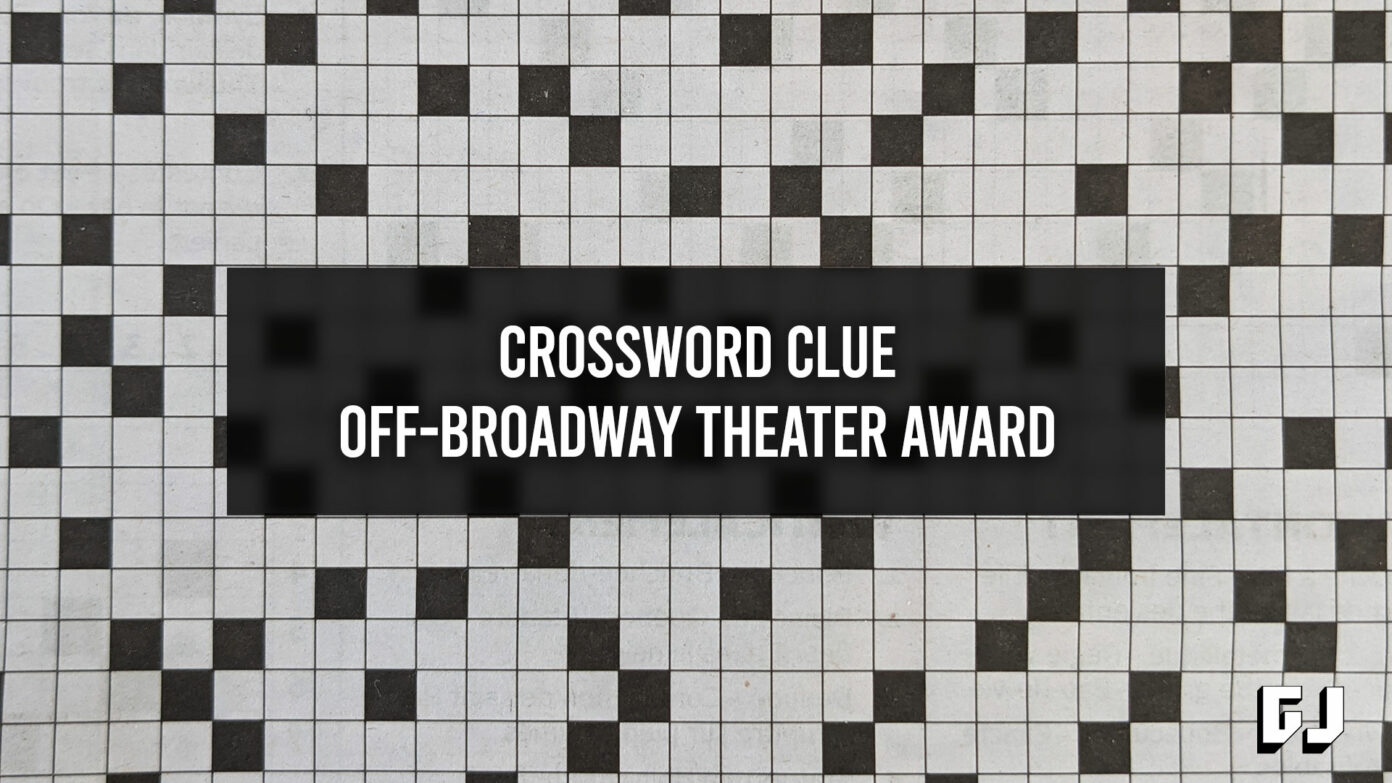 Off Broadway Theatre Award Indice De Mots Crois s