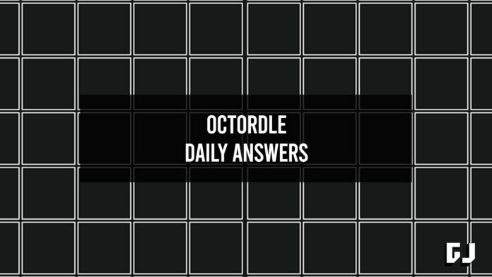 Octordle Answers