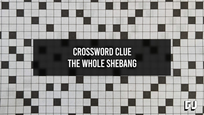 The Whole Shebang - Crossword Clue