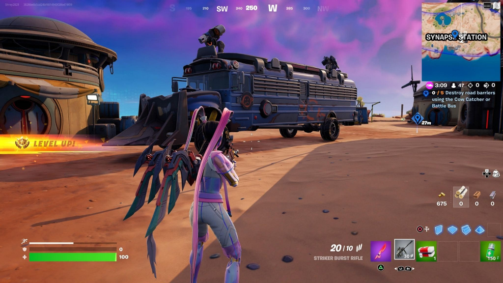 bus de combat fortnite