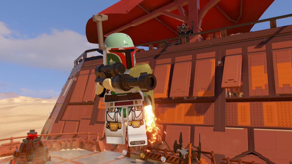 lego star wars la saga skywalker guide goujons boba fett chasseur de primes primes cachées mise à niveau