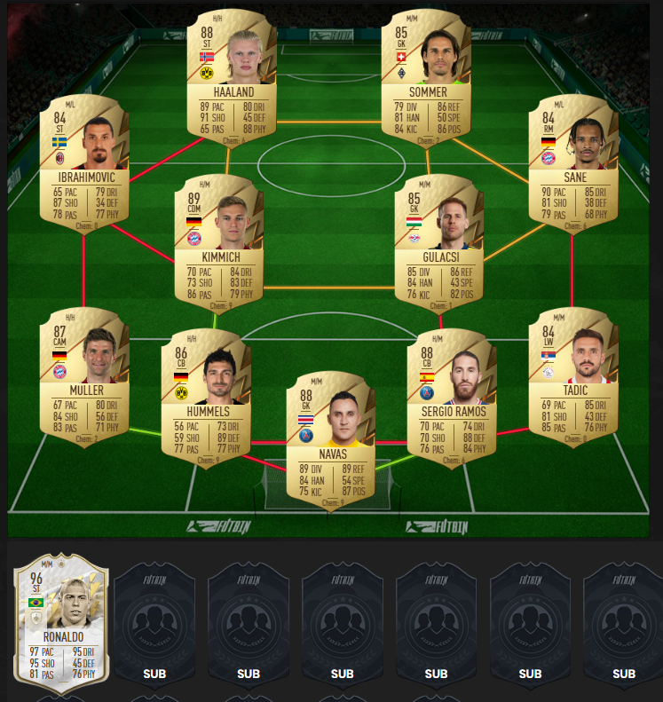 espagne sbc