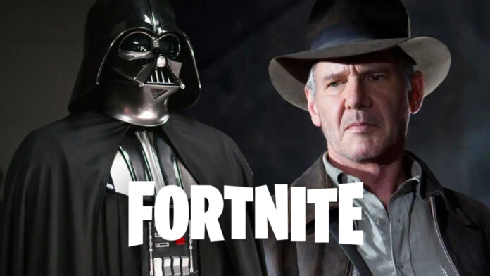 Fortnite Chapter 3 Season 3 mettra en vedette Dark Vador et Indiana Jones

