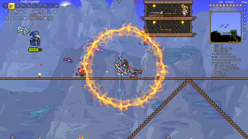 Boss cultiste lunatique à Terraria.