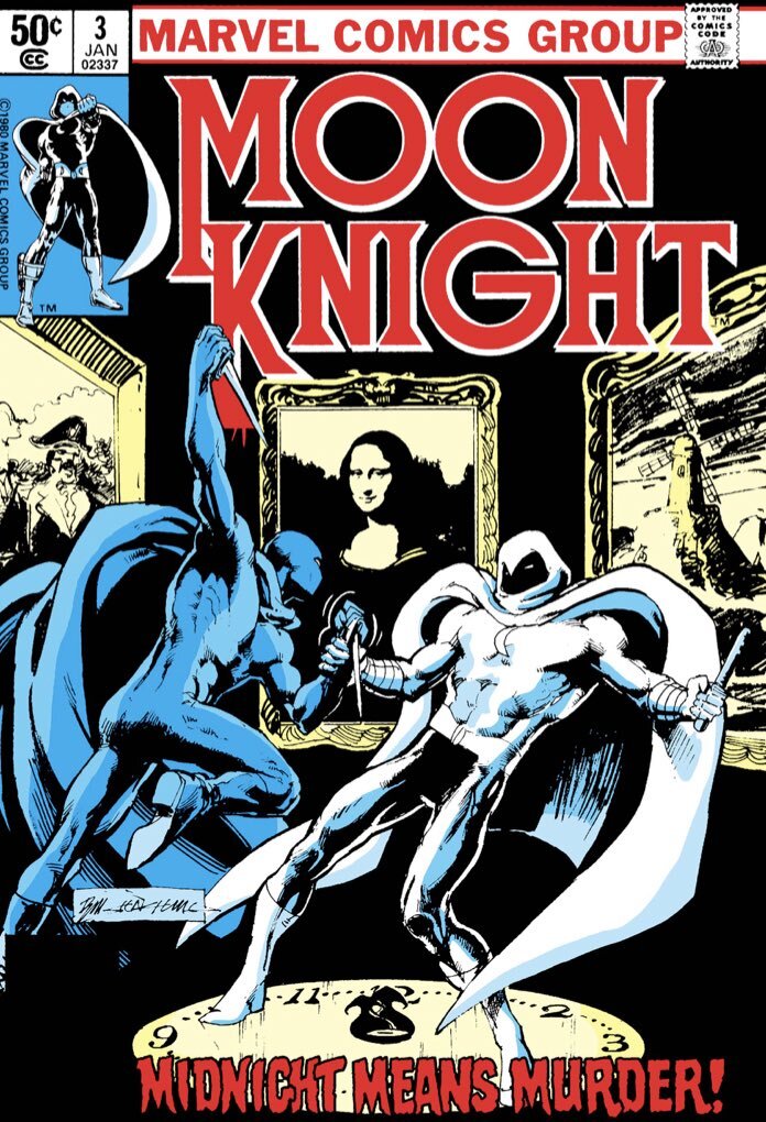chevalier de la lune qr code numérique bandes dessinées gratuites chevalier de la lune numéro 3 première apparition homme de minuit