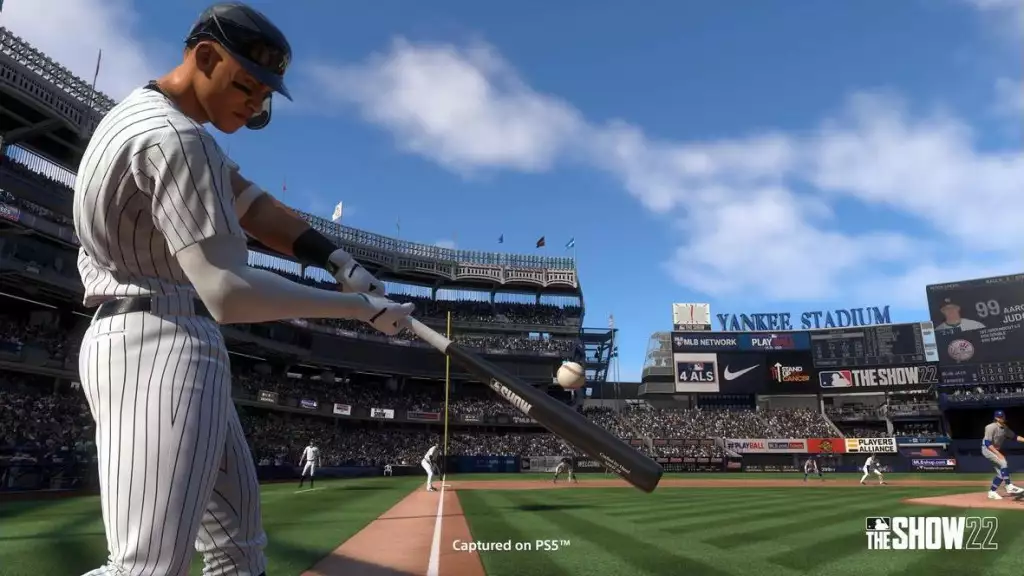 MLB The Show Aaron Judge Yankee Stadium