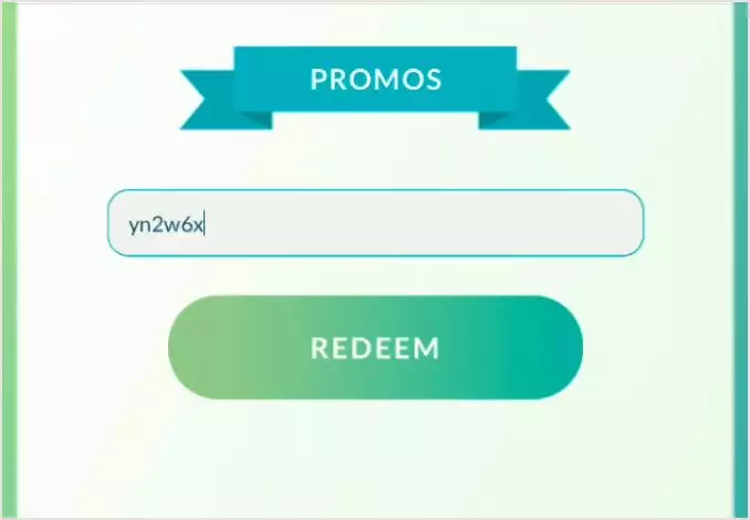 codes promotionnels pokemon go échanger de nouveaux