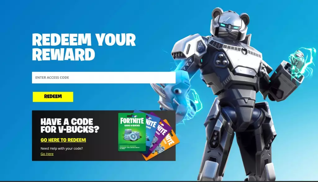 Codes d'échange Fortnite