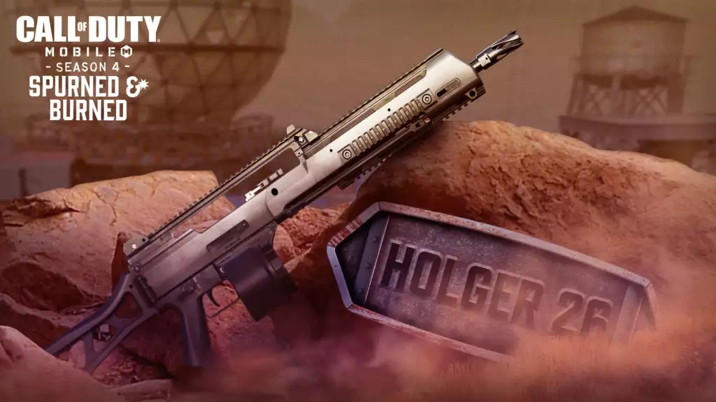 Le Holger 26 LMG dans Call of Duty Mobile Saison 4 : War Dogs.