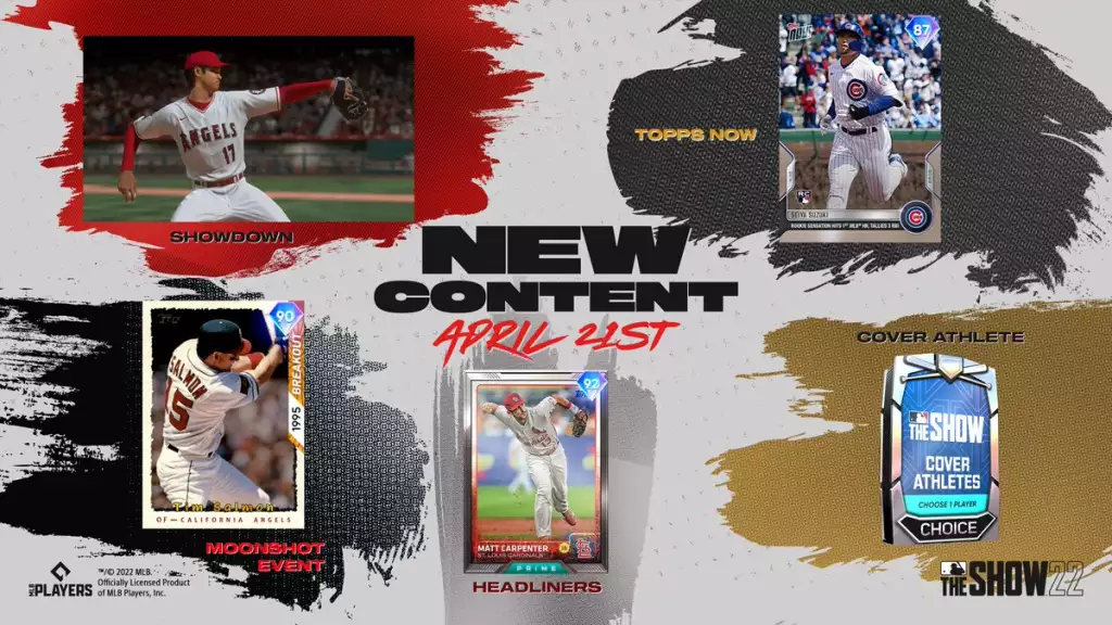 MLB The Show 22 avril 21 Nouvelle bannière de contenu