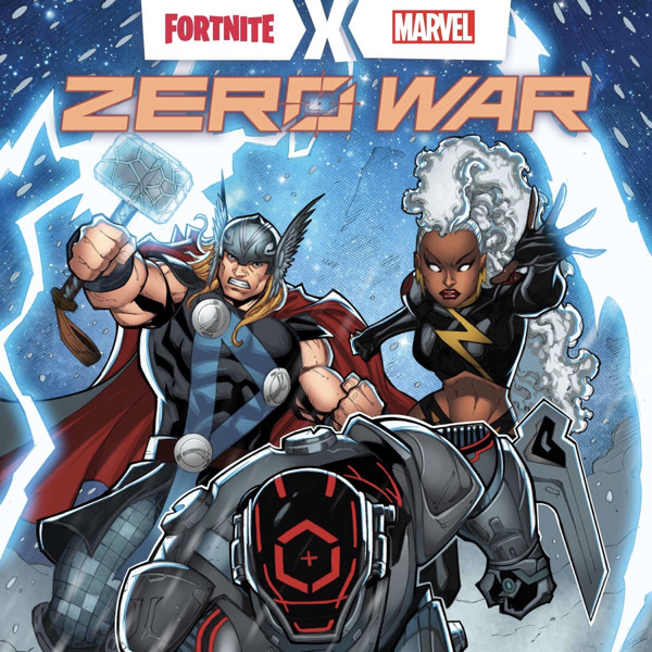 couverture de bande dessinée fortnite x marvel zero war codes échangeables articles cosmétiques gratuits