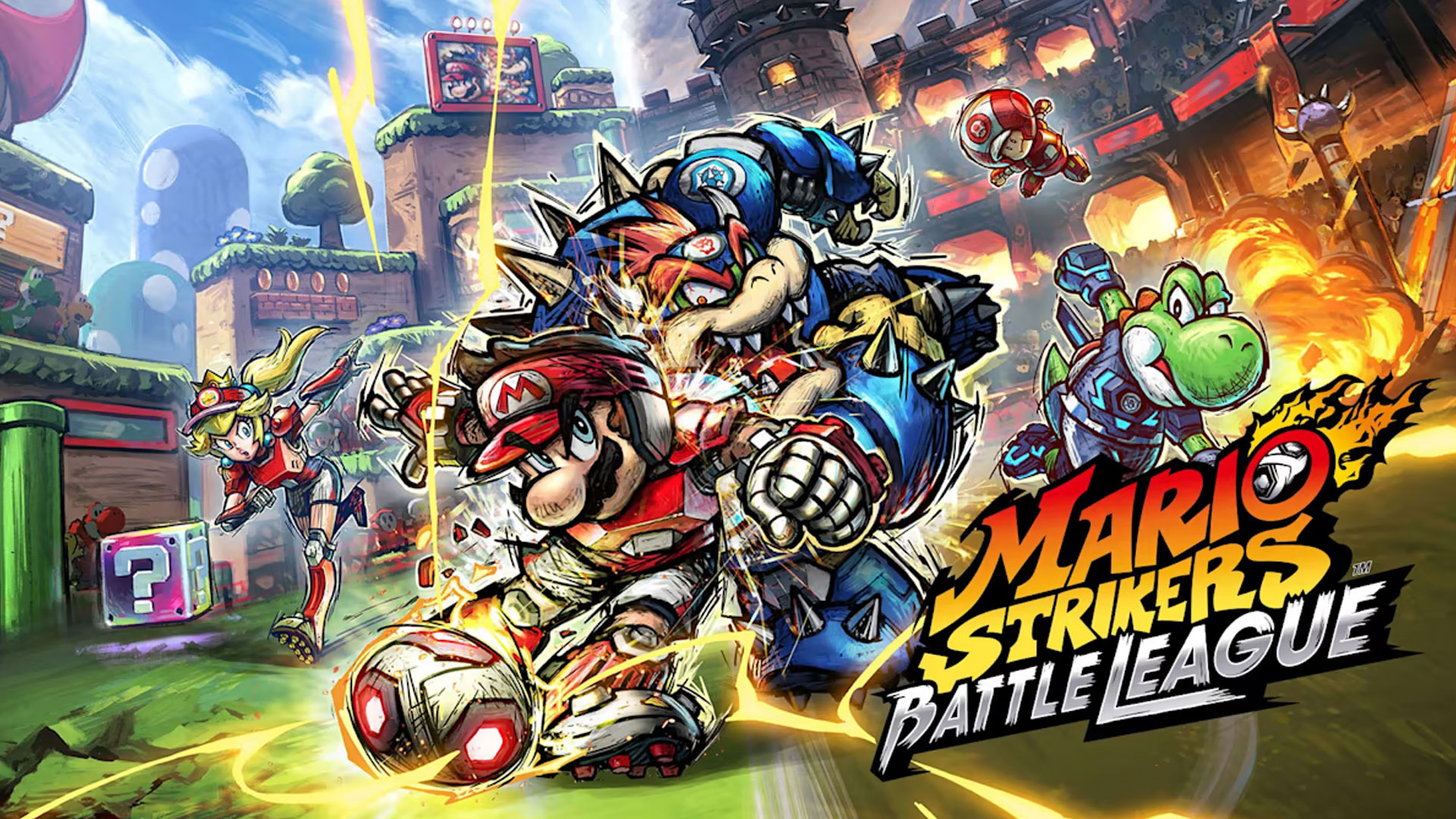 Mario Strikers: liste de bataille de la ligue