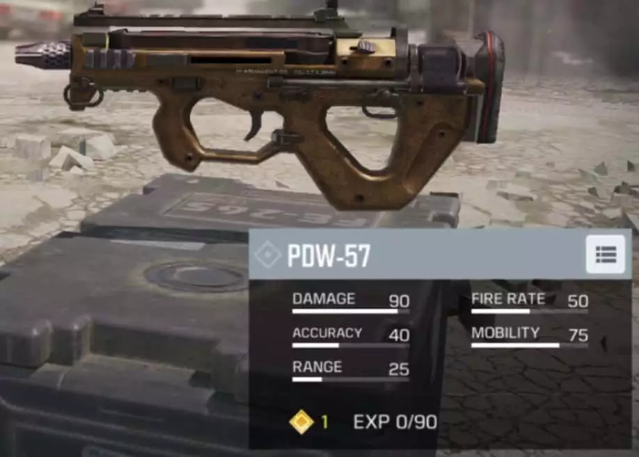 COD Mobile PDW-57 Saison 4 Meilleur chargement de Wild Dogs