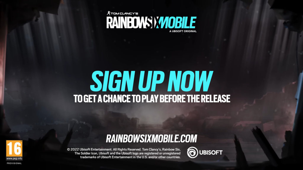 Inscrivez-vous au test pré-alpha pour avoir une chance de jouer à Rainbow Six Mobile en avant-première