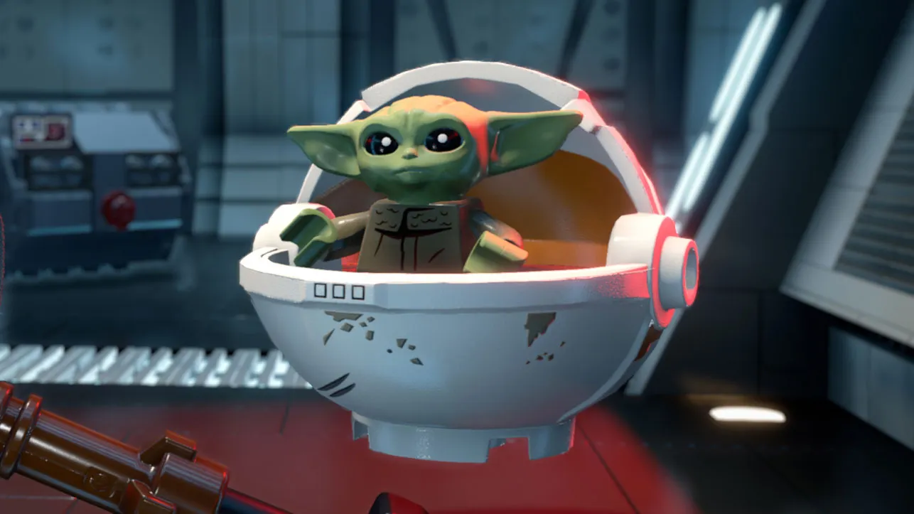 Le personnage de Baby Yoda est disponible dans Lego Star Wars: The Skywalker Saga.