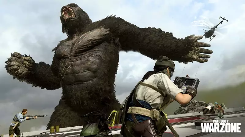 Warzone Pacific Operation Monarch défis récompenses mode événement comment débloquer l'appareil SCREAM Godzilla Kong Caldera Call of Duty