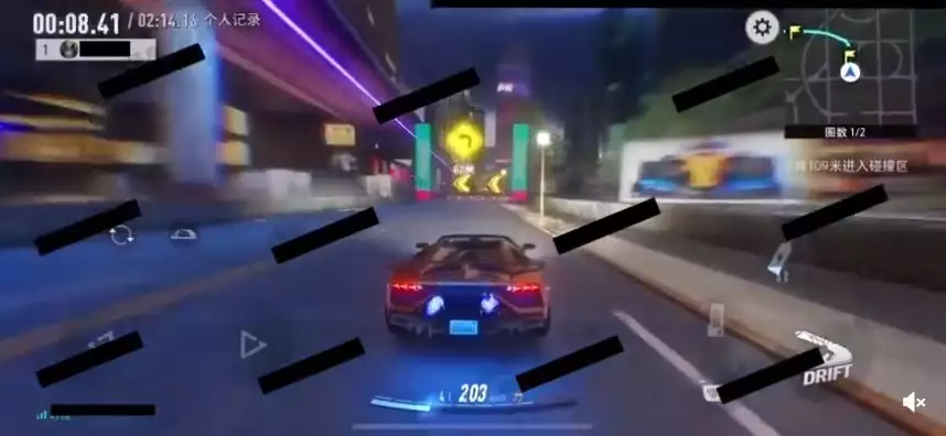 La nouvelle séquence de gameplay vidéo du jeu NFS mobile Need for Speed ​​révèle des détails sur la carte thermique de la dérive Tencent EA