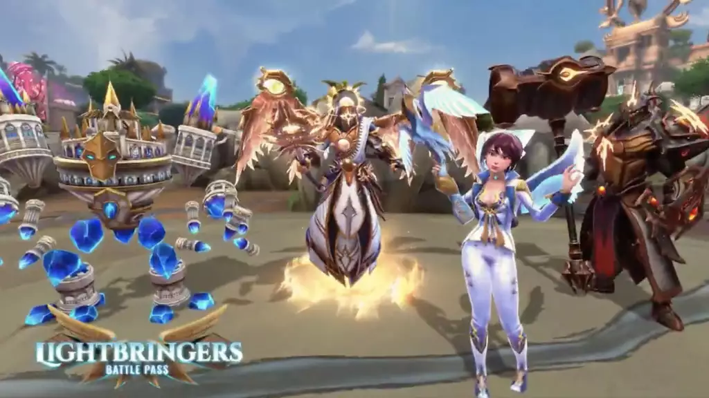 Passe de combat SMITE Lightbringers Blast from the Past