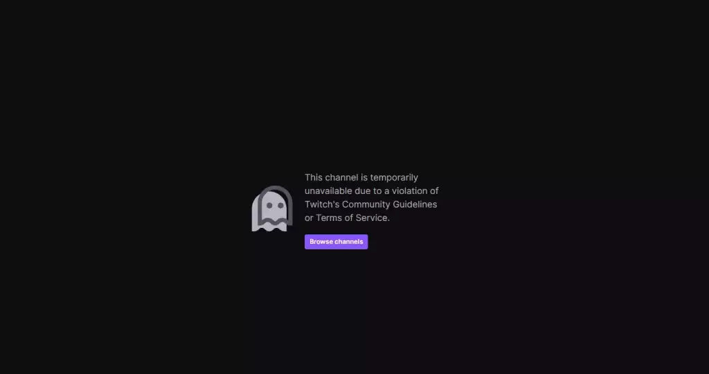 wow streamer twitch interdire le streaming porno pendant le match d'arène