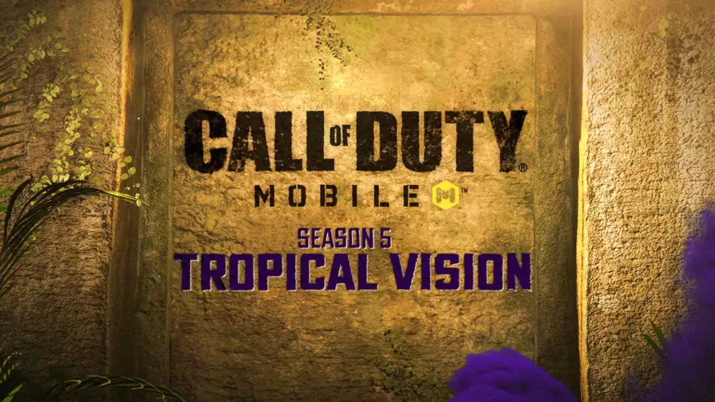 La saison 5 de COD Mobile s'appellera Tropical Vision.