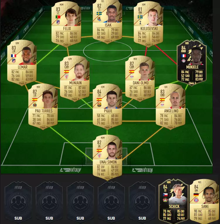 émulation tactique sbc