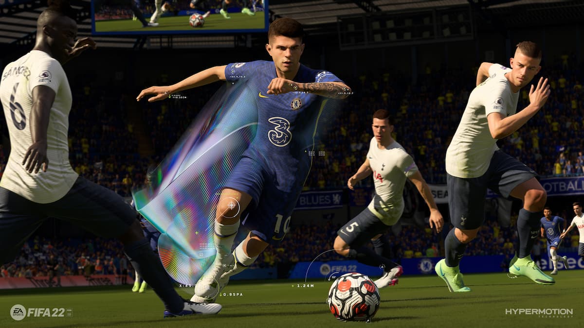 Capture d'écran de FIFA 22