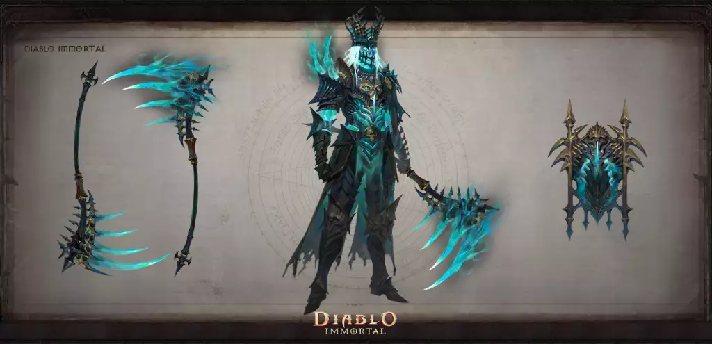 Diablo Nécromancien Faux