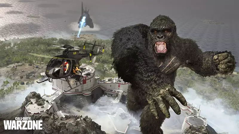 Warzone Pacific Operation Monarch défis récompenses mode événement comment débloquer l'appareil SCREAM Godzilla Kong Caldera Call of Duty