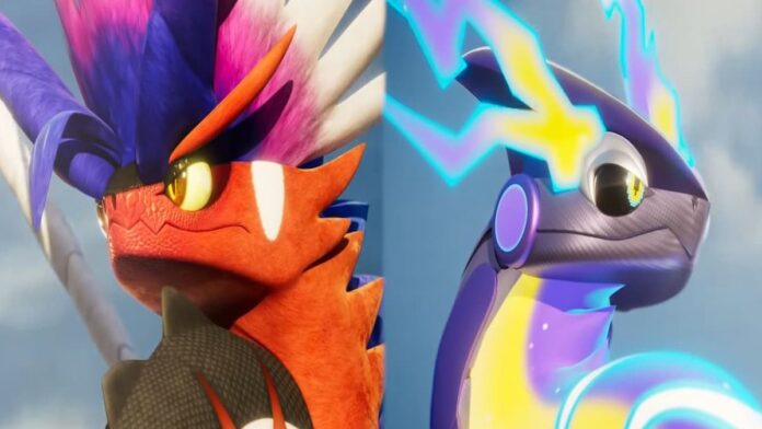 Quels sont les légendaires de la Pokémon Scarlet & Violet Box ?

