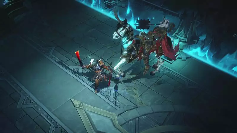 Diablo Immortal Mad King's Breach Guide Skeleton King mur spectral pendant le combat