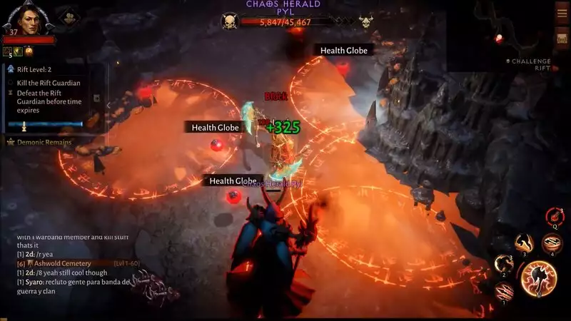 Diablo Immortal Chaos Herald Pyl Raid Comment vaincre et combattre un boss d'objets spéciaux