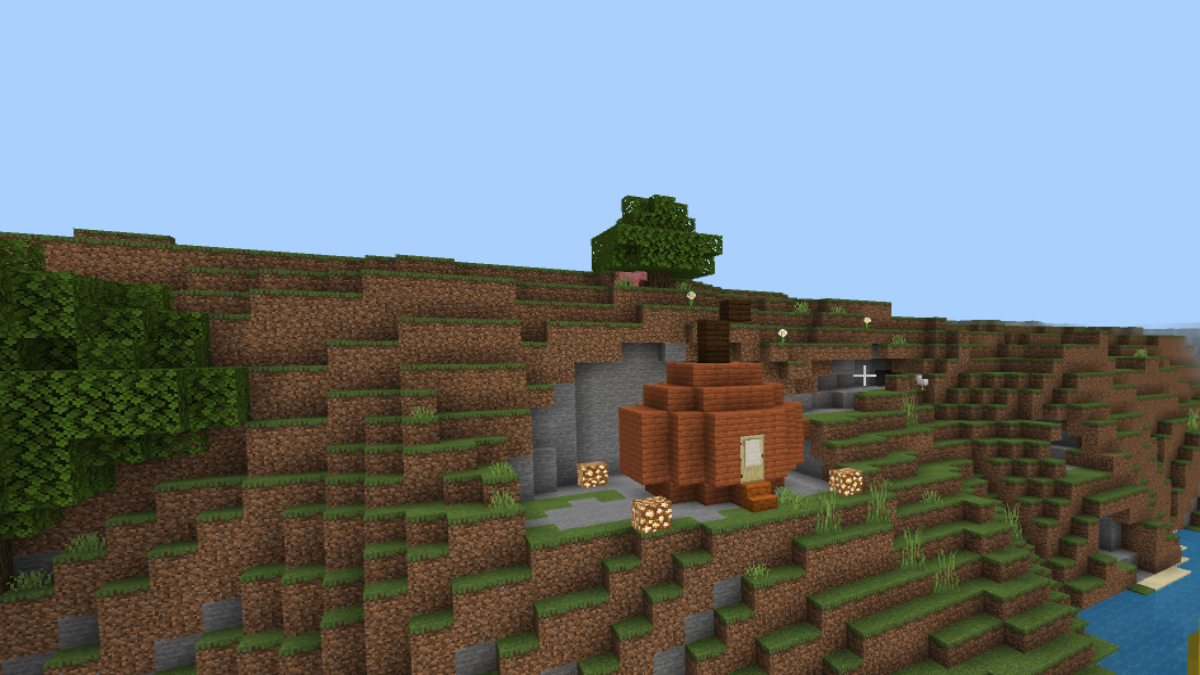 Cottage en forme de citrouille Minecraft