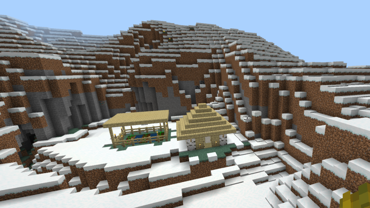 Minecraft Snow Biome Ferme