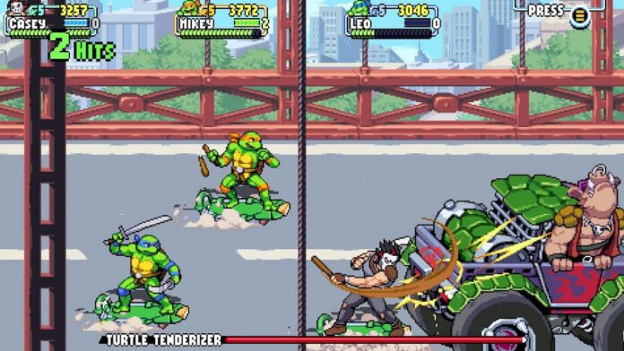 Teenage Mutant Ninja Turtles: Shredder's Revenge – Comment faire des balançoires lourdes
