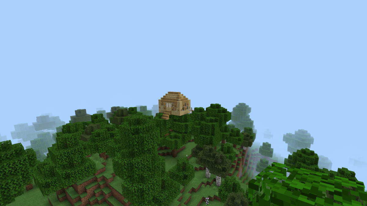 Cabane dans les arbres Minecraft